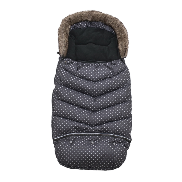 Vinter & Bloom Kørepose Mini Dots Ebony Black