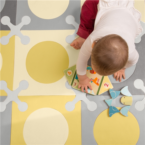 Skip Hop Legetæppe Playspot Grå/Guld (Billede 2 af 5)