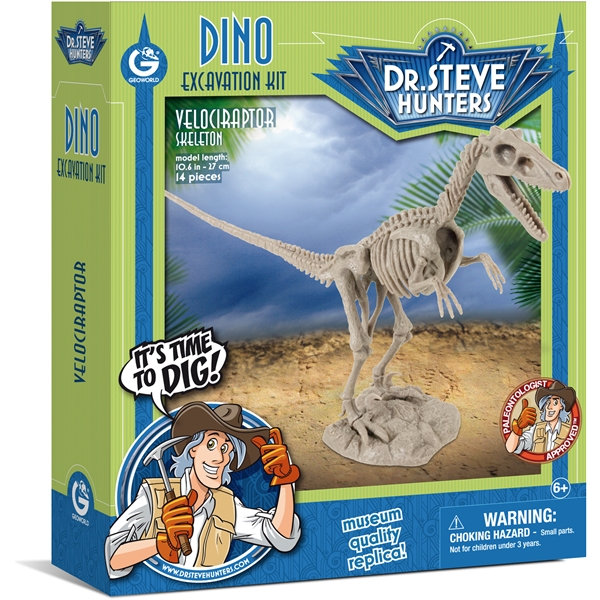 Dino Excavation Kit Velociraptor (Billede 1 af 5)
