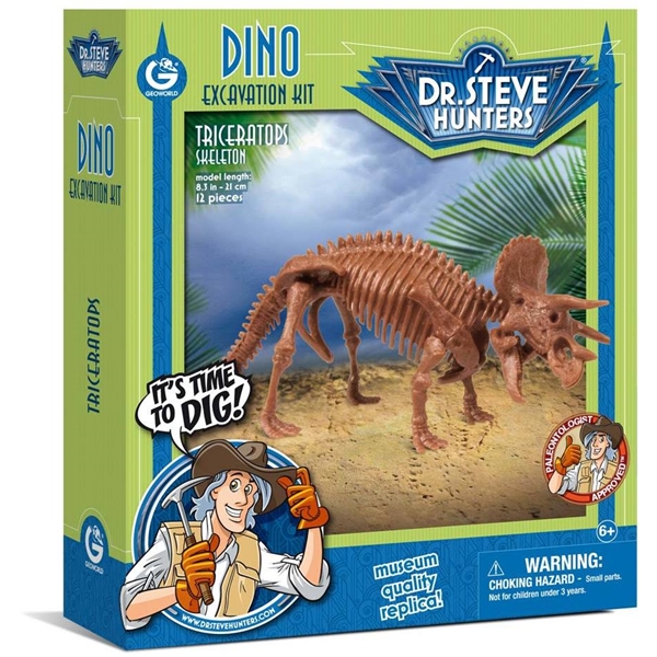 Dino Excavation Kit Triceratops (Billede 1 af 4)