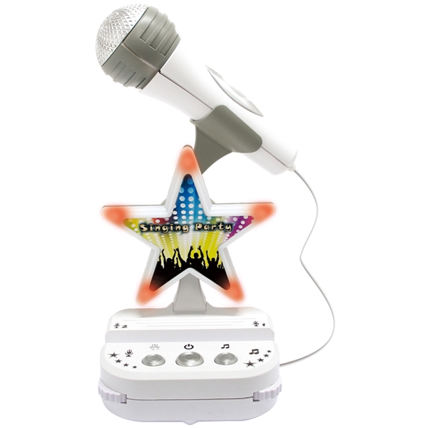Disco Mikrofon med Stativ (Billede 2 af 6)