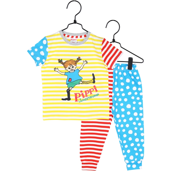 Pippi Langstrømpe Glæde Pyjamas (Billede 1 af 3)