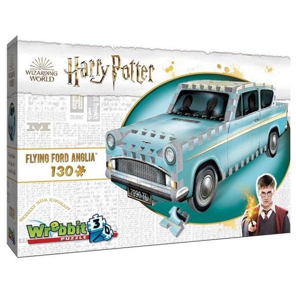 Wrebbit 3D Puslespil Harry Potter Ford Anglia (Billede 1 af 3)
