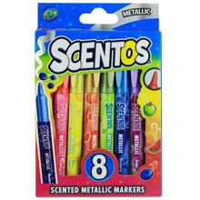 Scentos Metallic Markers 8 stk.