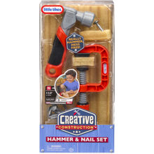 LT Creative Construction Hammer & Nail Sæt