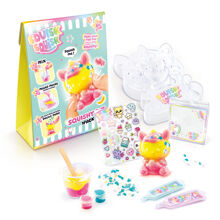 Squish Squish Squishy Kit DIY Gul/Rosa
