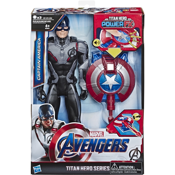 Avengers Titan Hero Power FX Captain America (Billede 1 af 3)