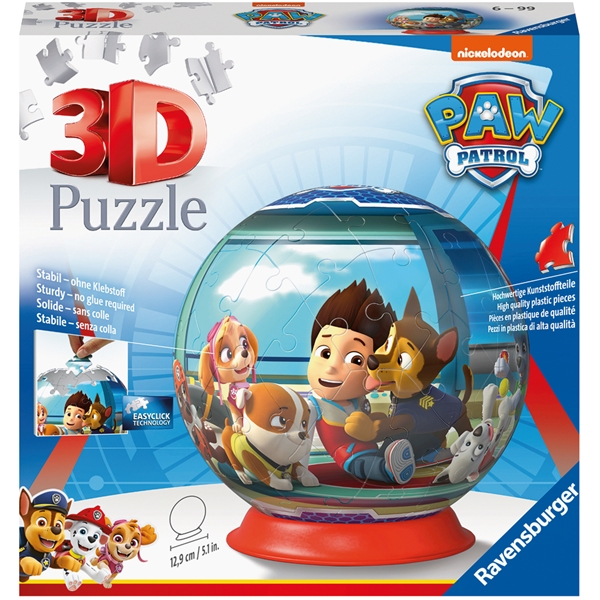 Puslespil 3D 72 Brikker Paw Patrol (Billede 1 af 2)