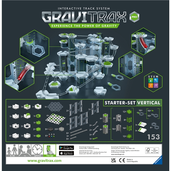 GraviTrax PRO Starter Set Vertical World (Billede 2 af 3)