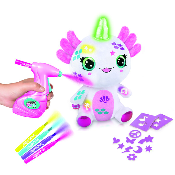 Airbrush Plys Axolotlcorn (Billede 3 af 4)