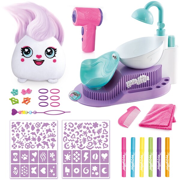 Airbrush Plush Hair-iffic Hårstil Salon (Billede 2 af 6)