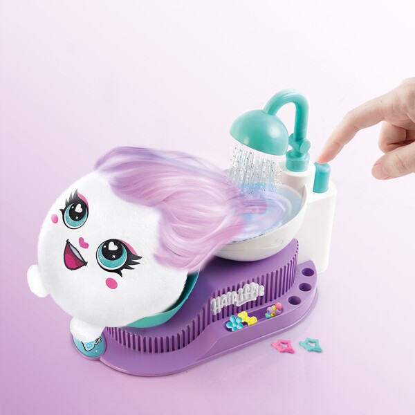 Airbrush Plush Hair-iffic Hårstil Salon (Billede 4 af 6)
