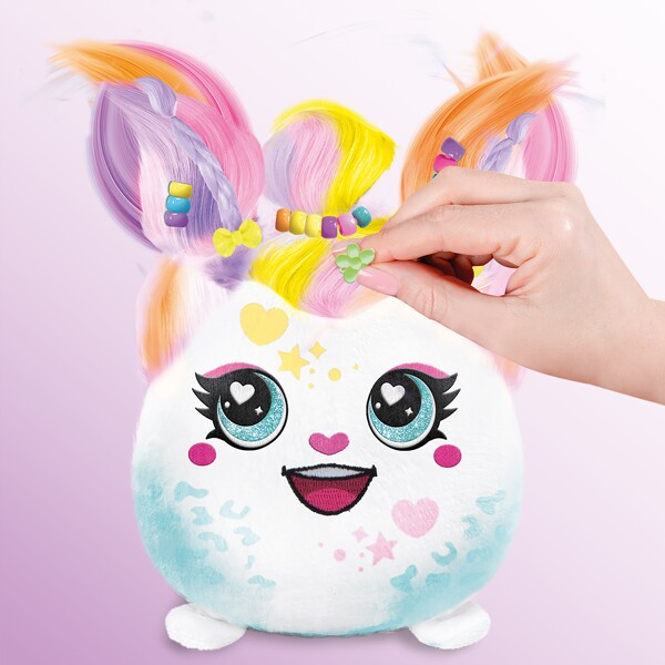 Airbrush Plush Hair-iffic Hårstil Salon (Billede 6 af 6)