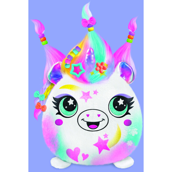 Airbrush Plush Hair'iffic Squish Pal-Prinsesse (Billede 5 af 5)