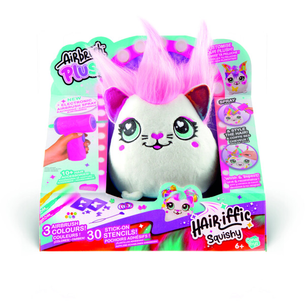 Airbrush Plys Hår'iffic Squish Pal-Precious (Billede 1 af 5)