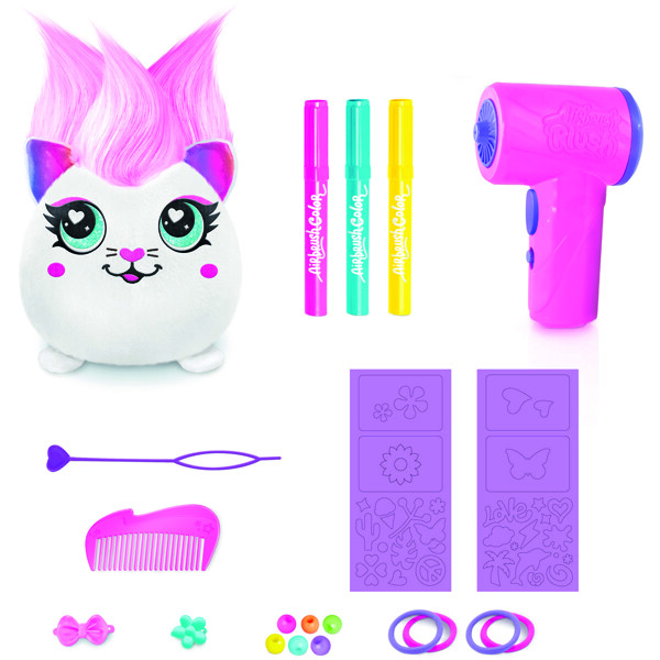 Airbrush Plys Hår'iffic Squish Pal-Precious (Billede 2 af 5)