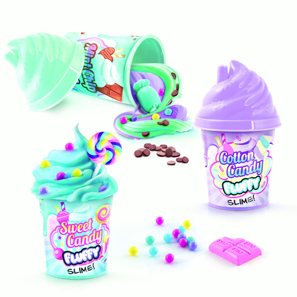 Så Slime Slime Shaker Fluffy 3-Pack (Billede 2 af 2)