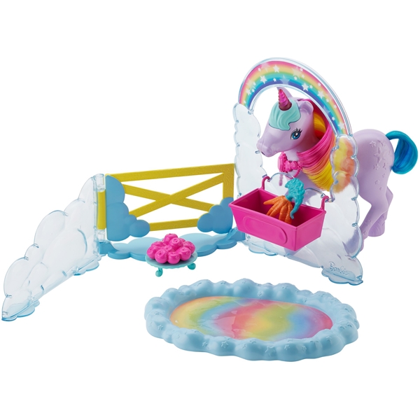 Barbie Rainbow Potty Unicorn Playset (Billede 2 af 5)