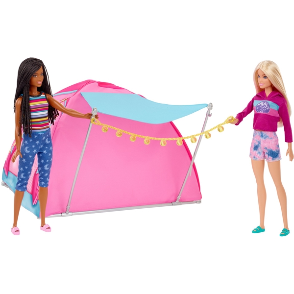 Barbie Camping Telt + Dukker (Billede 4 af 7)