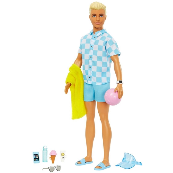 Barbie Classics Beach Day Ken (Billede 1 af 6)