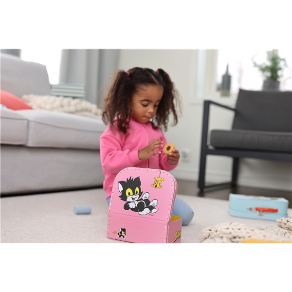 Bamse papkasse Rosa 20 cm (Billede 3 af 3)