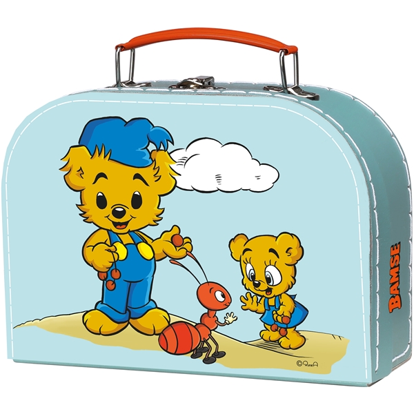 Bamse papkasse Turkis 25 cm (Billede 1 af 3)