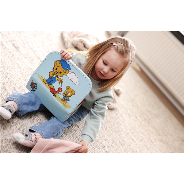 Bamse papkasse Turkis 25 cm (Billede 3 af 3)