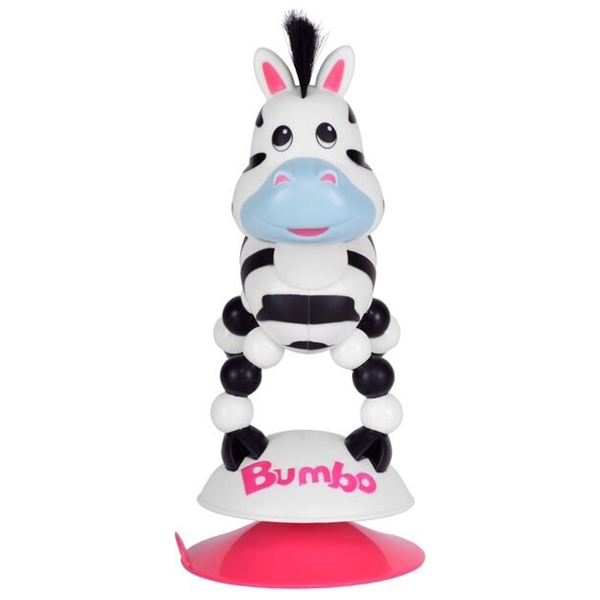 Bumbo Legetøj Zebra med Sugekop Til Play Tray