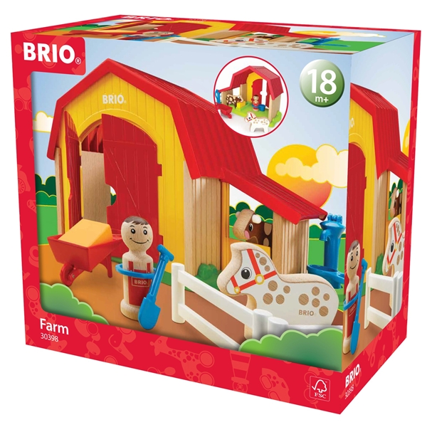 BRIO 30398 Bondegård (Billede 2 af 2)