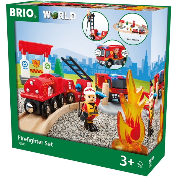 BRIO 33815 Togsæt med Brandmandstema (Billede 6 af 6)