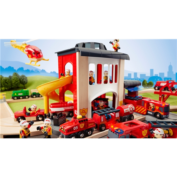 BRIO 33833 Brandstation (Billede 6 af 8)