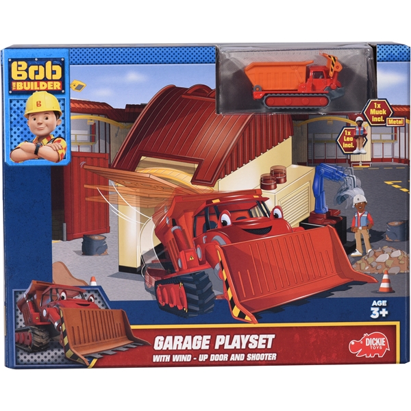 Byggemand Bob Garage Playset Tip Byggemand Bob