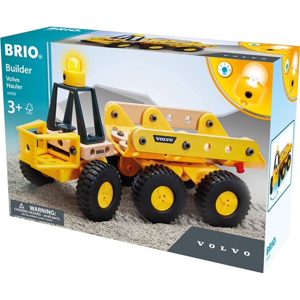 BRIO 34599 Builder Volvo Lastbil (Billede 7 af 9)