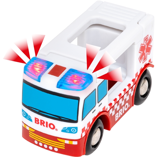 BRIO 36025 Rescue Togsæt med Redningshold (Billede 8 af 9)