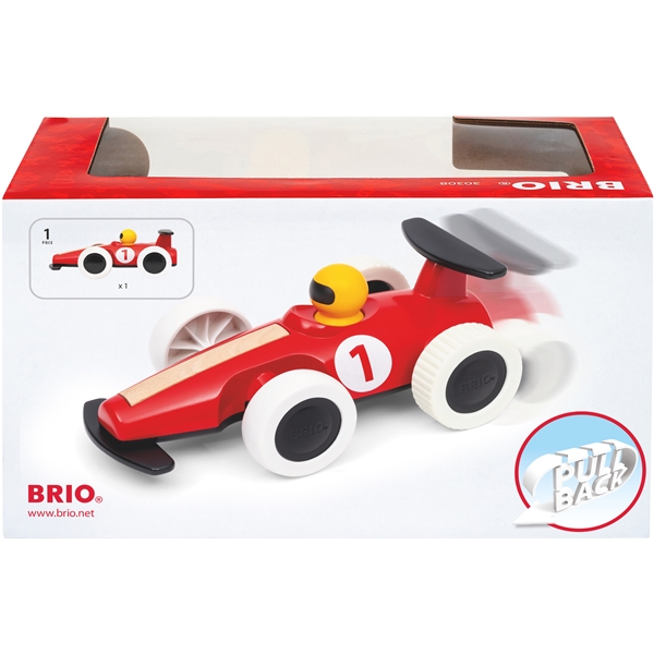 BRIO 30308 Stor Pull back-racerbil (Billede 5 af 5)