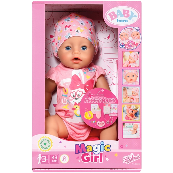 BABY born Magic Girl 43cm (Billede 5 af 5)