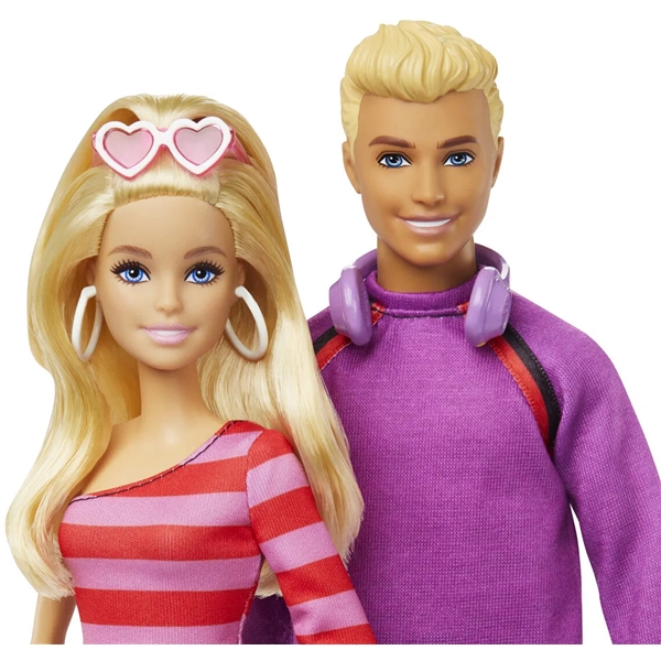 Barbie Fashionista 65. Barbie & Ken 2-p (Billede 3 af 6)