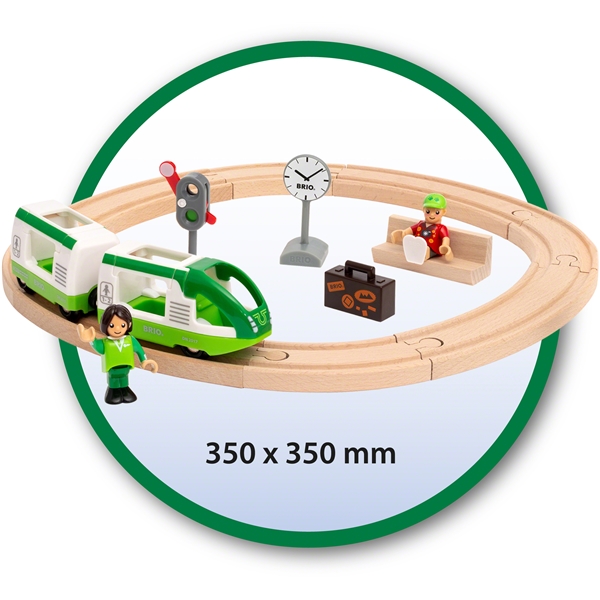 BRIO 33847 Rundt Togbanesæt (Billede 6 af 8)