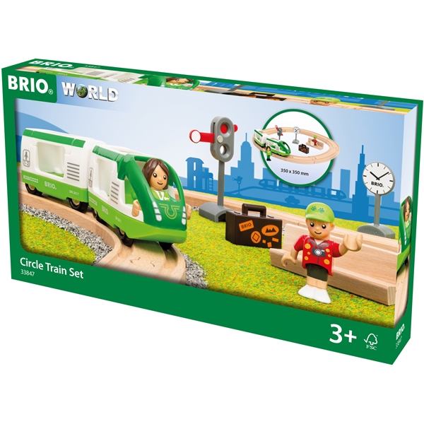 BRIO 33847 Rundt Togbanesæt (Billede 7 af 8)