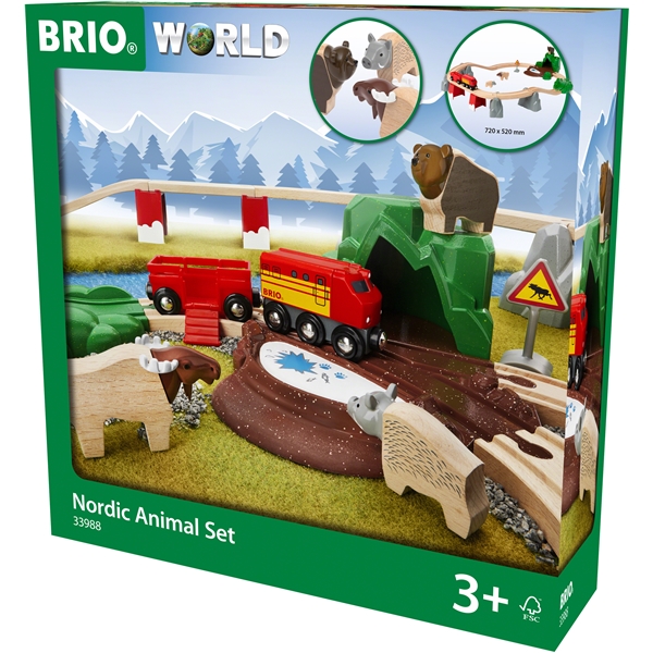 BRIO 33988 Sæt med Nordlige Dyr (Billede 8 af 9)