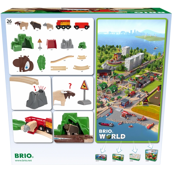 BRIO 33988 Sæt med Nordlige Dyr (Billede 9 af 9)