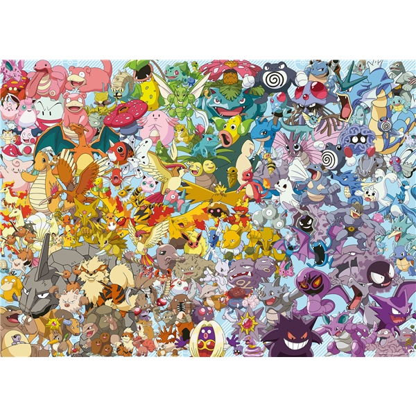 Puslespil 1000 Brikker Challenge Puz.-Pokémon (Billede 2 af 2)