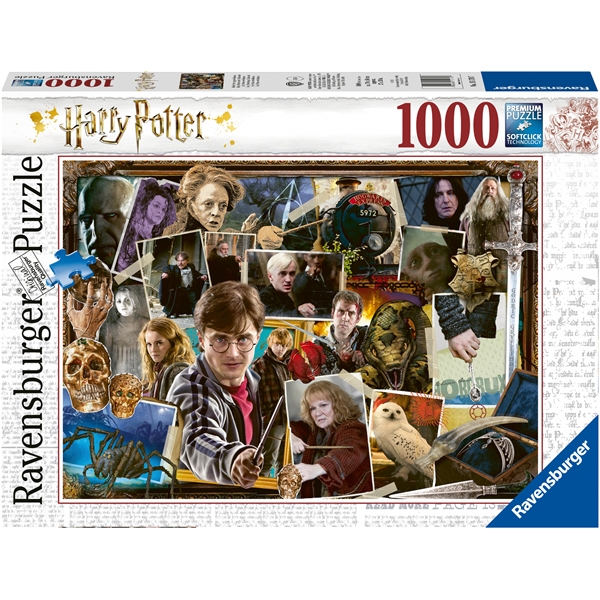 Puslespil 1000 Brikker Harry Potter Voldemort (Billede 1 af 2)