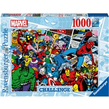 Puslespil 1000 Brikker Challenge Marvel