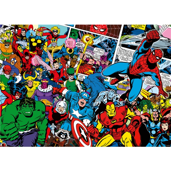 Puslespil 1000 Brikker Challenge Marvel (Billede 2 af 2)
