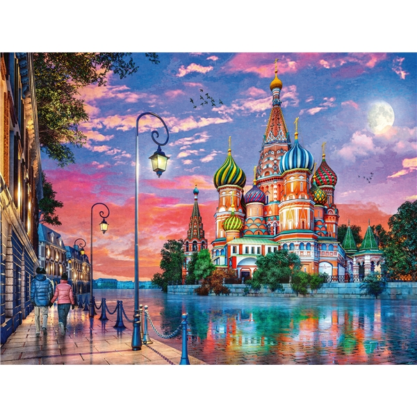 Puslespil 1500 Brikker Moscow (Billede 2 af 2)