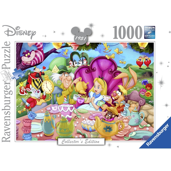 Puslespil 1000 Brikker Alice in Wonderland (Billede 1 af 2)