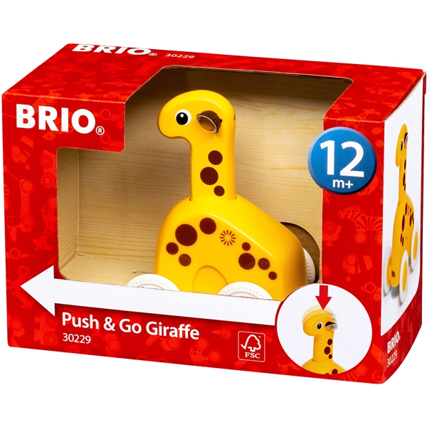 BRIO 30229 Push & Go Giraf (Billede 5 af 6)