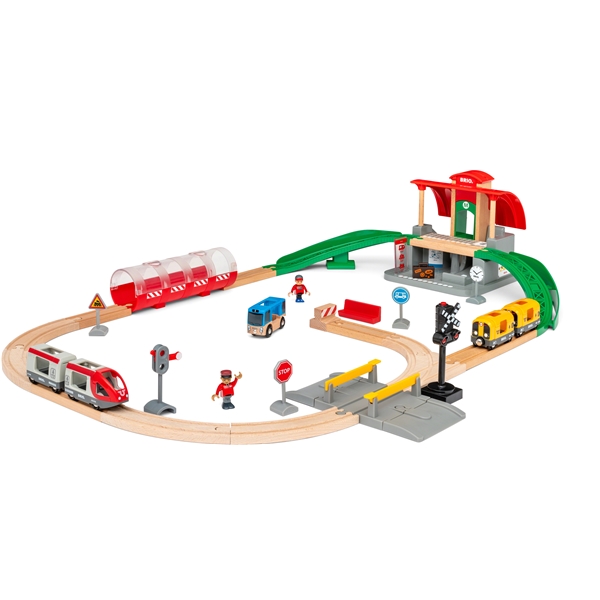 BRIO 33989 Centralstation Sæt (Billede 1 af 9)