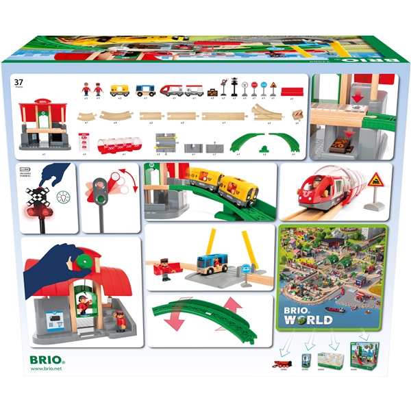 BRIO 33989 Centralstation Sæt (Billede 9 af 9)